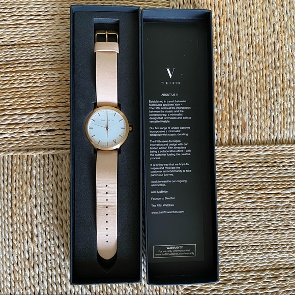 THE FIFTH rose gold contemporary watch! - Picture 1 of 4